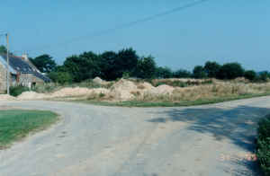 Route d'accs avant travaux